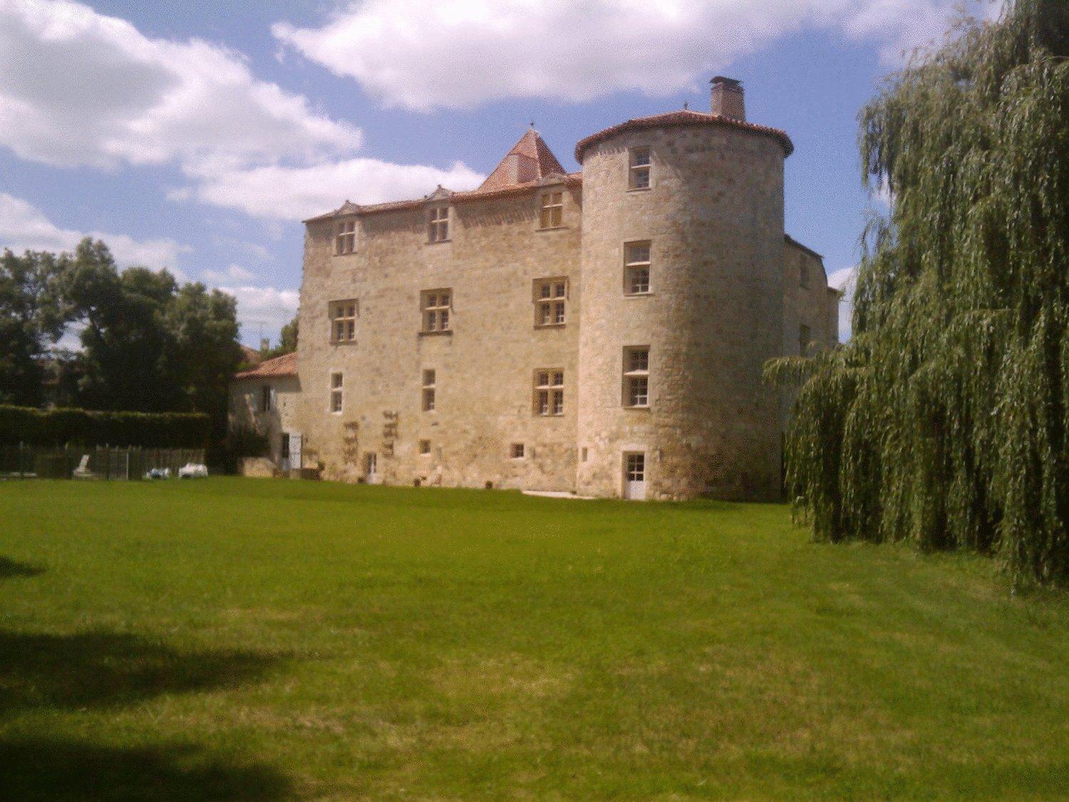 Chateau De Fources Exterior photo
